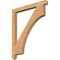 Ekena Millwork Westlake Arts & Crafts Smooth Bracket, Western Red Cedar, 3 1/2"W x 42"D x 48"H BKT04X42X48WTL03SWR - alternate 1